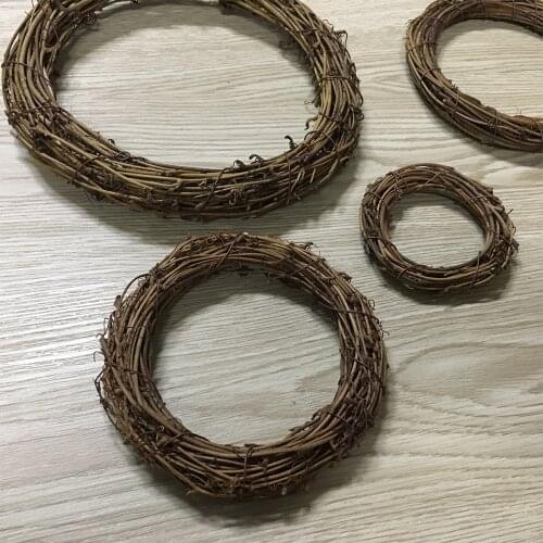 Natural Grapevine Wreaths Wedding Decoration Fall Decorations Creative