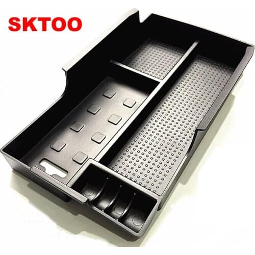 SKTOO Central Storage Pallet Armrest Container Box For Toyota Camry 2012 2013 2014 2015 2016