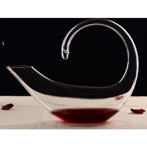 Crystal Glass Scorpion Shape Grape Wine Decanter Holder Aerator Carafe Barware Decoration Glassware Vessel Craft Accessories