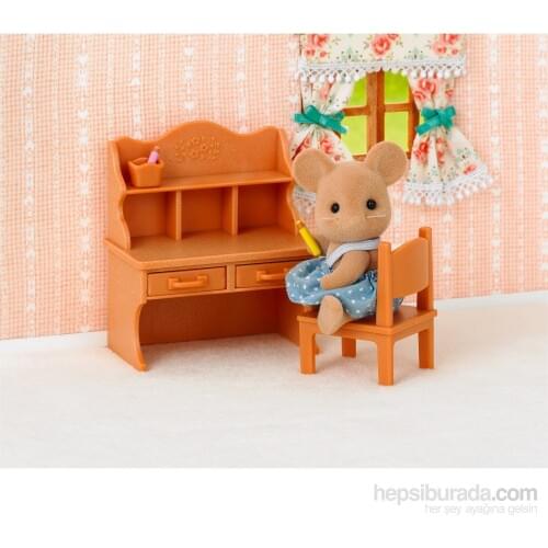Sylvanian Families Mouse Sister W Desk