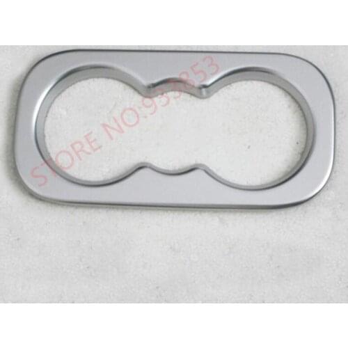 STYO Car ABS Chrome Interior Rear Seat Water Cup Holder Cover For LHD RENAULT Koleos 2017 2018