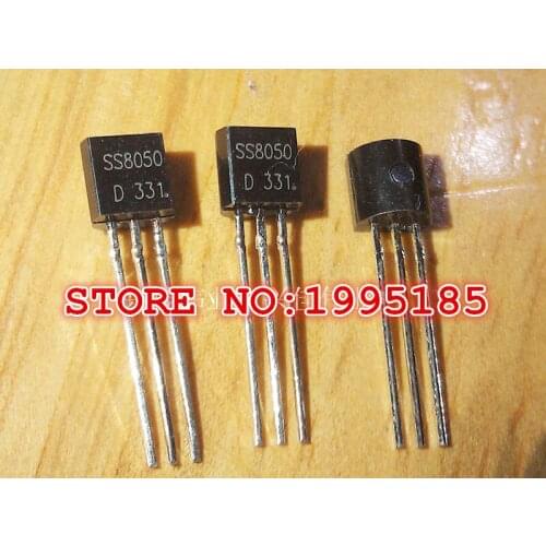 10pcs SS8050 Double S 8050 SS8050 High Current 1.5A TO92 NPN Transisto