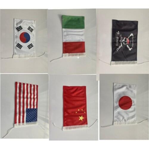 Motorcycle Thicken Riding Flag National Flag For Harley-Davidson Univers CVO Touring street glide Honda GL1800 Indian XL883 1200