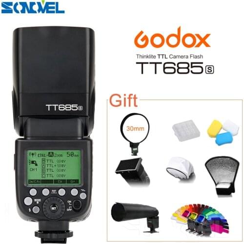 TT685S Godox TTL HSS GN60 Speedlite Flash for Sony A7 II A7R A7S A7RII A7SII A6300 A6500 A6100 A6000 NEX-7 NEX-6 NEX-5R NEX-5T