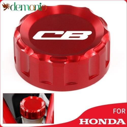 Rear Brake Fluid Reservoir Caps For HONDA CB1000R 2011-2017 CB1100 2010-2019 CB1300SF 1998-2019 Motorcycle Cylinder Cover