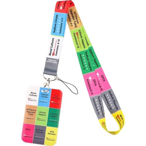 1pcs ZF3218 Medical Doctor Card Holder ID Holder Bus Card Holder Staff Card Lanyard Gift For Nursing Clinicals And RN Student