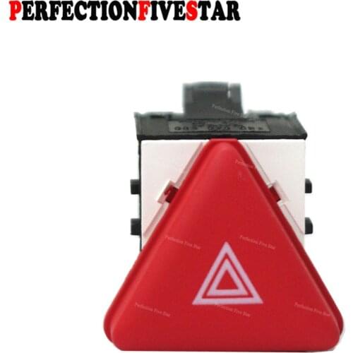 1KD953509 1K0953509A 18G953509 For VolksWagen Jetta Golf GTI MK5 2004-2009 Rabbit Red Hazard Warning Flash Switch Button