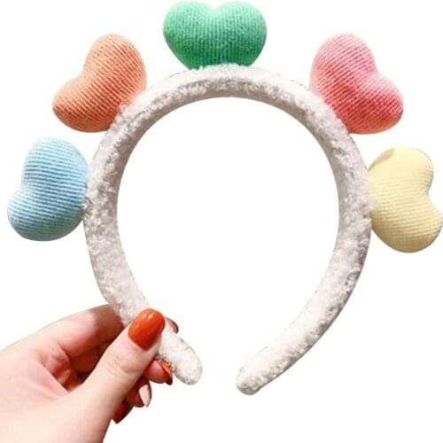 2021 Funny Frog Makeup Headband Wide-Brimmed Elastic Hairbands Cute Girls Hair Bands Women Hair Accessories Girls Hairband Gifts