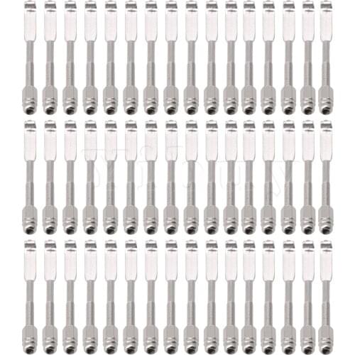 48 PCS Banjo Hooks Banjo Tension Hooks Silver Banjo Flat Hook Banjo Part