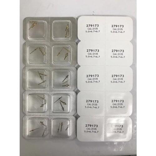 Watch accessories female style needle 2135 movement accessories 2135 hands silver gold single prices