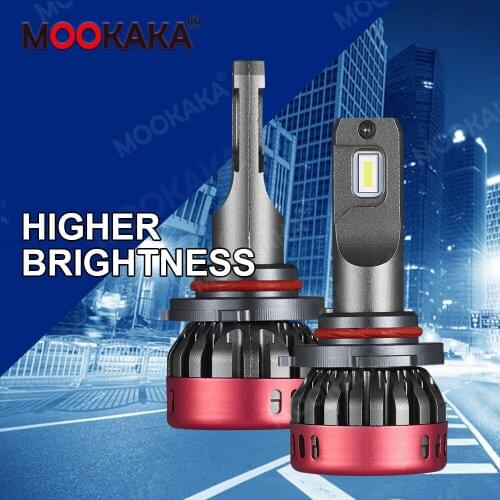 2 PCS Auto Headlamps 6000K 12V H4 H7 H11 LED Car Lights 90W 9000LM 9005 9006 LED Head Light Bulbs