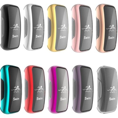 TPC Watch Case For Fitbit Inspire 2 Screen Protector Cover For Fitbit Inspire2 all-Around Durable Bumper Watch Frame Shell