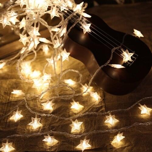 Star String Lights 10M 100 LEDs AC110V/220V Holiday lights for Garland Party Wedding Decoration Christmas Flasher Fairy Lights