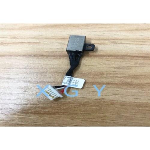 Original Laptop DC POWER JACK w/ CABLE connector for DELL 11 3000 3162 3164 3168 11-3162 P24T P25T 0GDV3X 450.07604.0001