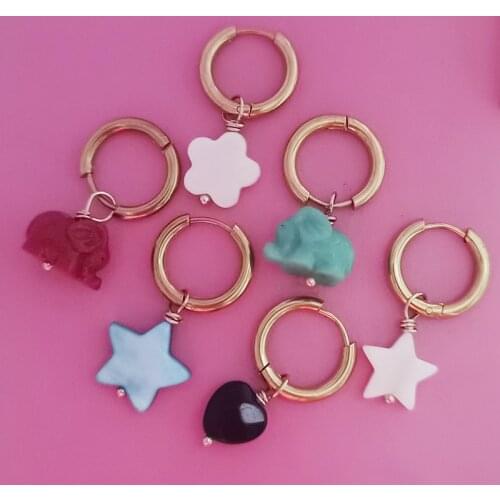 Женские золотые кольца Puka shell China At AliExpress