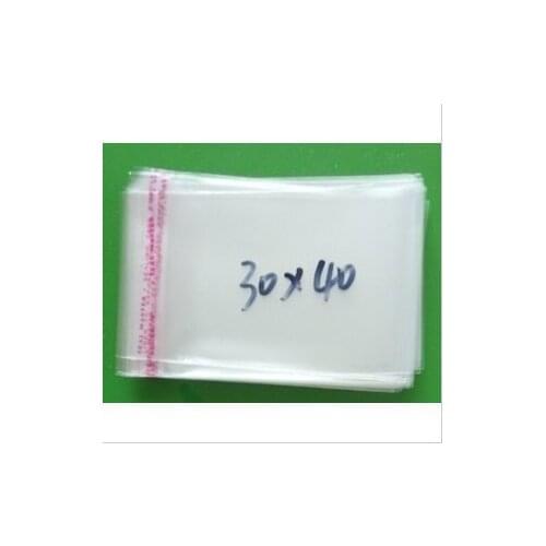 Thick Bag !Packing Bags !100pcs/lot (30*40cm) Clear Resealable Plastic Bags, Self Adhesive Seal Plastic Bags,Free Shipping