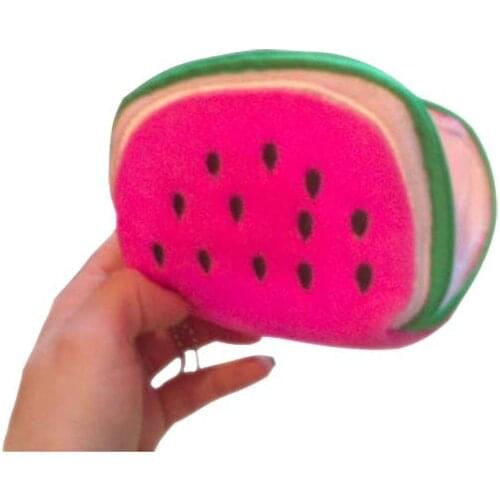 Women Girls Watermelon Bag Coin Purse Favor Fish Extender Handbag Gift SAL99