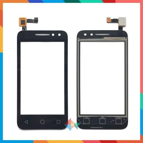 10pcs/lot High Quality 4.0" For Alcatel One Pixi 4 4.0" Touch OT4034 4034D Touch Screen Digitizer Front Glass Lens Sensor Panel