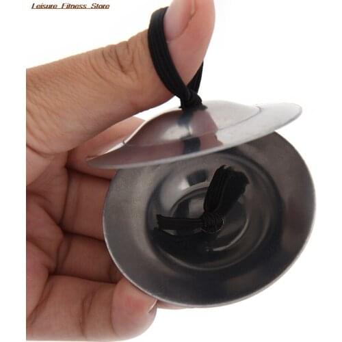 2pcs of Belly Dance Texture Pattern Finger Cymbals ZillsMusical Instrument Parts & Accessories