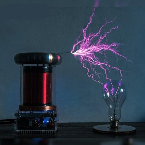 20cm Music Tesla Coil LIGHTNING STORM