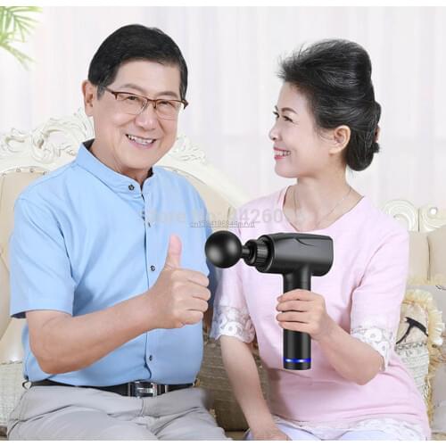Fascia gun muscle relaxer electric slimmer massage gun household fitness equipment vibrate body massager