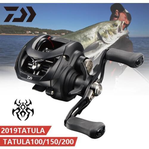 19NEW DAIWA Original TATULA PikeBaitcast Reel Left/Right Hand Professional 7BB+1RB HighQuality fishing low profile reel In stock