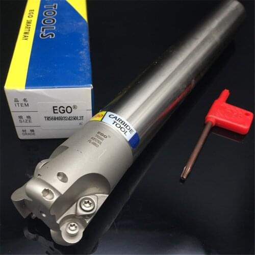 Milling cutter holder TRS6R40D32d250L3T corner rounding end mills ball nose end mills RDMT1204 TRS6R