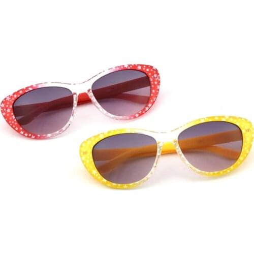 OISYER OEM children 0 to 5 years baby girl glasses classic cat eye dot candy color kids fashion sunglasses