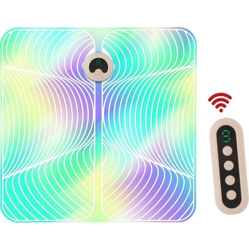 Electric Foot Massager Mat EMS Foot Massager 6 in 1 Physiotherapy Foot Vibrator Feet Muscle Stimulator Relax Healthy Care Unisex