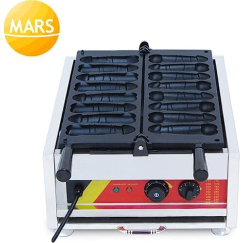 Waffle Maker Instructions Cream-filled Penis Waffles, Electric 8pcs Penis Bubble Waffle Stick Maker Machine