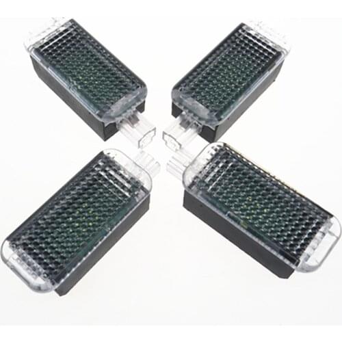 Car Interior LED Footwell Lights Foot Warning Lamp For Passat B6 B7 Golf 5 MK5 6 MK6 SEAT Toledo Leon A1 A3 A4 A5 A6 A8 Q3 Q5 Q7