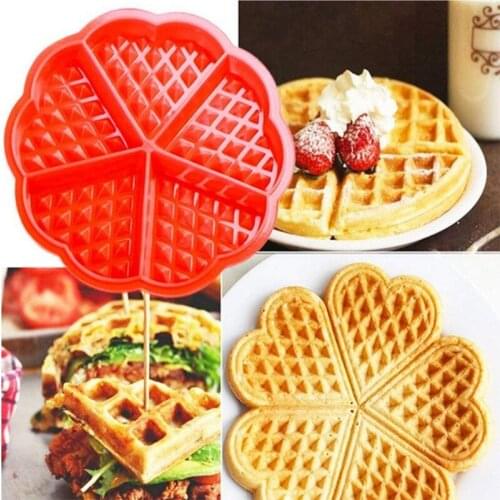 Kitchen Waffle Mold Non-stick Cake Mould Makers Kitchen Silicone Waffle Bakeware Food Mold Kitchen Accessories Tools