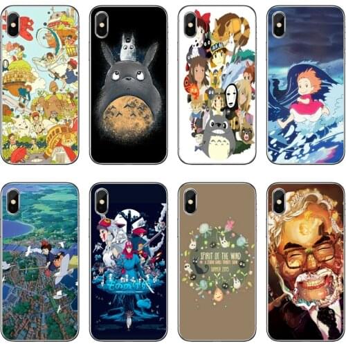 Japan anime Ghibli Tribute For Samsung Galaxy J8 J7 J5 Prime pro J3 A3 A5 A7 2018 2017 2016 soft cover case