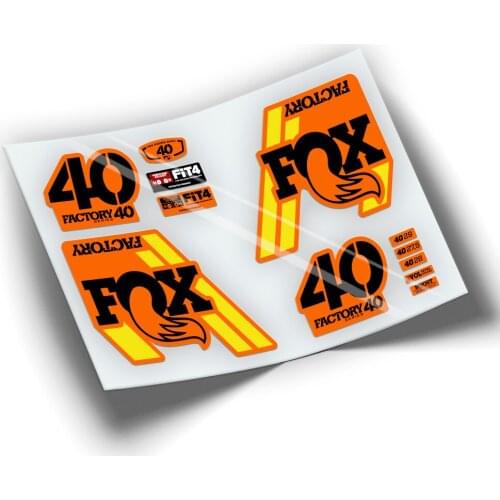 Pegatinas hairpin clipFOX 40 2018 WP91 STICKERS