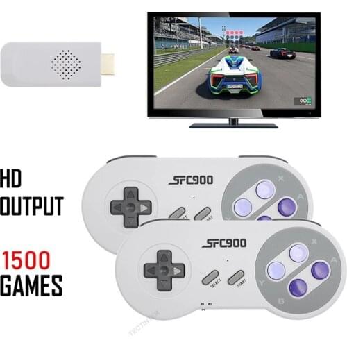 Retro Game Console Mini Video Console With Wireless Game Controller Build in 900+ HD Wireless game controller Double Players