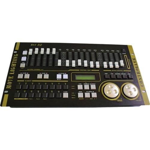 SHOW TIME Max 512 DMX Controller Stage light MAX 512 Master console for XLR-3 led par beam moving head light stage effect light