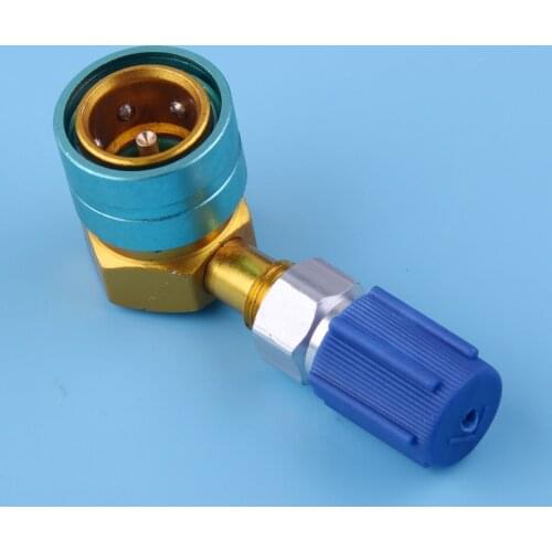 DWCX Universal R1234YF to R134A Air-conditioning Fitting RT Low Side Quick Coupler Adapters Connector Accessories