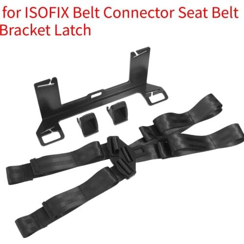 Universal Steel Cars Child Safety Seat Mount Bracket Universal Steel Latch for ISOFIX Belt Connector Seat Belt Bracket Latch