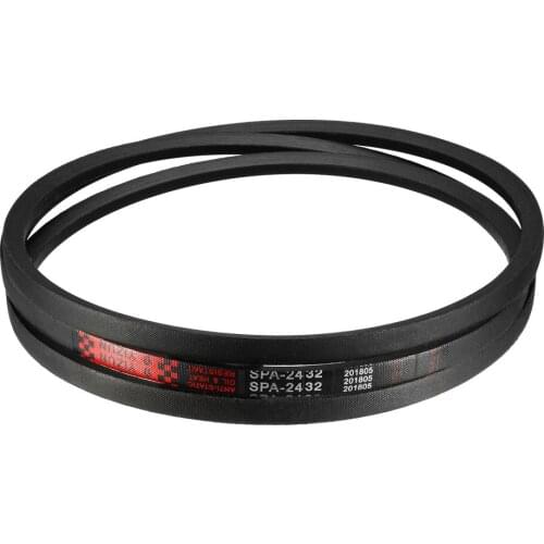 Uxcell SPA2432 Drive V-Belt Outside Girth 2432mm Industrial Rubber Transmission Belt