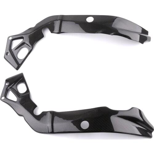 Real Carbon Fiber Frame Cover For S1000R 2017 2018 S1000RR 2015 2016 2017 2018 Motorcycle Frame Cover Protection