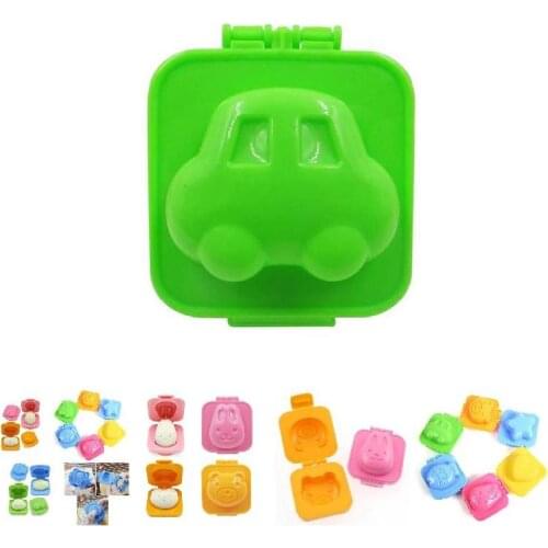 1Pcs Sushi Mold Children Rice And Vegetable Roll Making Tool Cute Cartoon Shape Jelly Mould Baby Kid Food Cooking Tools A1