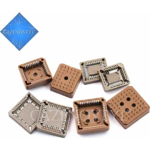 10pcs/lot PLCC IC socket PLCC32 PLCC44 PLCC68 PLCC84 SMD DIP PLCC Socket adapter In Stock