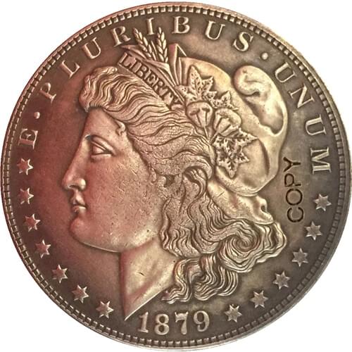 1879 United States $1 Dollar coins COPY Type 1