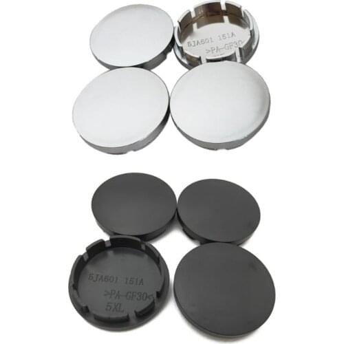 4pcs 56mm Car Wheel Center Hub Universal ABS Vehicle Tyre Tire Rim Cover X6HF