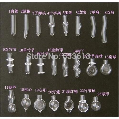 Ship Free! 500pieces small DIY pendant mixed shape vial pendants Glass perfume bottle Clearance (metal cap with rubber plug)