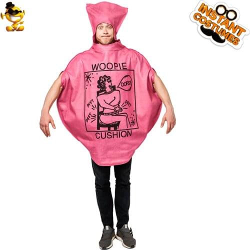 DSPLAY New Design Man Whoopie Cushion Costume Party Fancy Cushion Dress Roleplay Carnival Costume