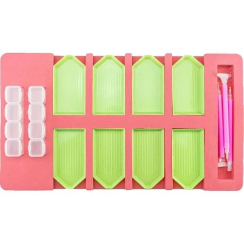 5D DIY Diamond Painting Embroidery Tool Multifunctional Painting Tool Storage Tray Type C Diamond Mosaic Accessories