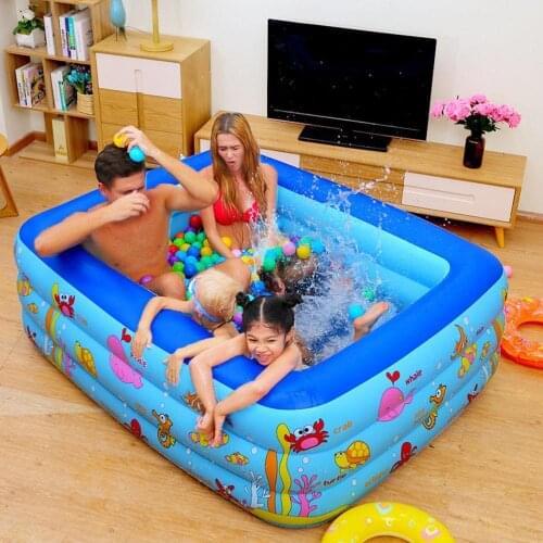 210M Adult Inflatable Swimming Pool Water Play Pool Colorful Childrens inflatable Swimming Pool Big Summer Outdoor Pools Kids