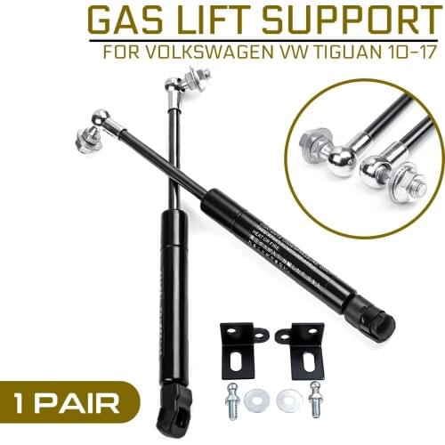 Front Engine Cover Refit Bonnet Hood Gas Shock Lift Strut Bars Support Rod For Volkswagen VW Tiguan 2010-2017