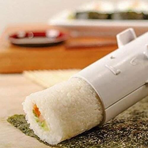 Sushi Maker Roller Rice Mold Bazooka Vegetable Meat Rolling Tool Making Machine Kitchen